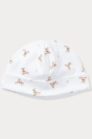 Ralph Lauren Bonnet Polo Bear en coton