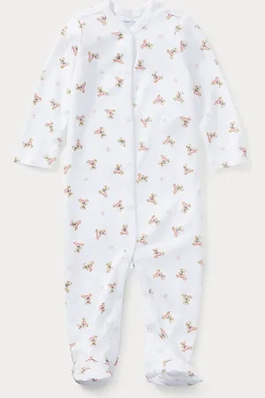 Ralph Lauren Grenouillère Polo Bear en coton