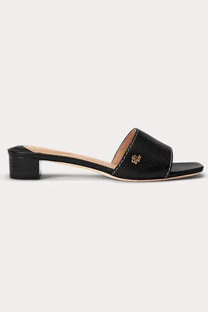 Ralph Lauren Sandales Fay en cuir foulonné