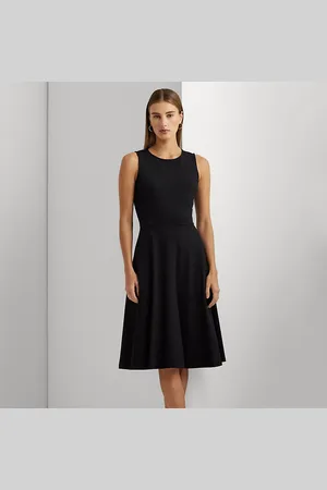 Ralph Lauren Robe patineuse en jersey ponte
