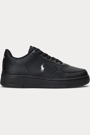 Ralph Lauren Baskets Masters Court en cuir