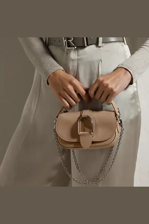 Ralph Lauren Mini sac à chaîne Welington en vachette