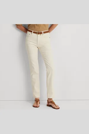 Ralph Lauren Jean droit 7/8 taille haute