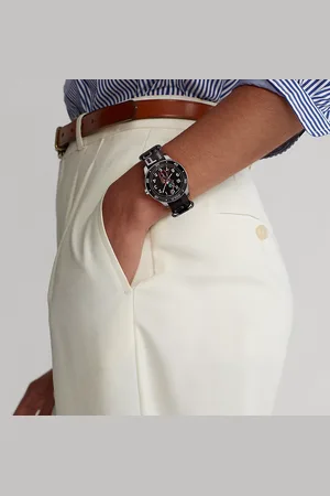 Ralph Lauren Montre Polo à cadran noir