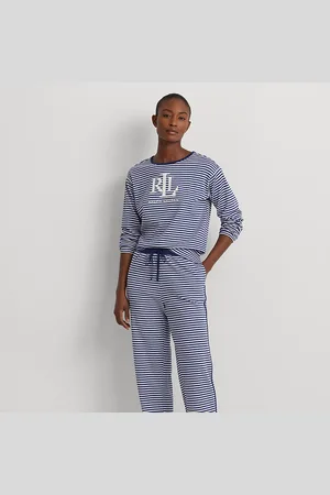Ralph Lauren Pyjama rayé à logo en interlock