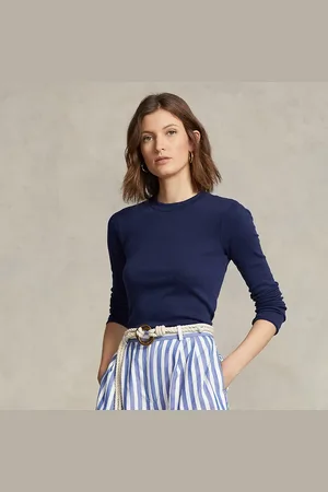Ralph Lauren T-shirt à manches longues Slim Fit coton