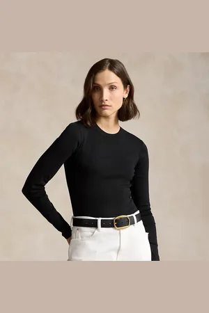 Ralph Lauren T-shirt à manches longues Slim Fit coton