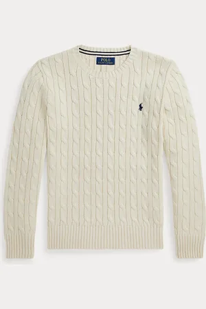 Ralph Lauren Pull en coton torsadé