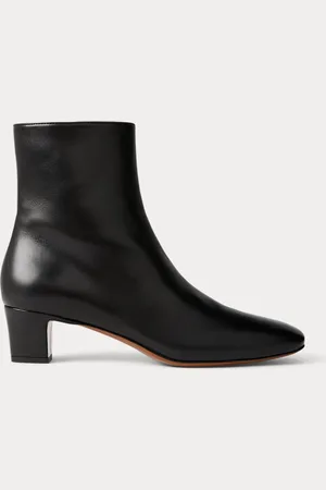 Ralph Lauren Bottines Brylee en vachette tannée