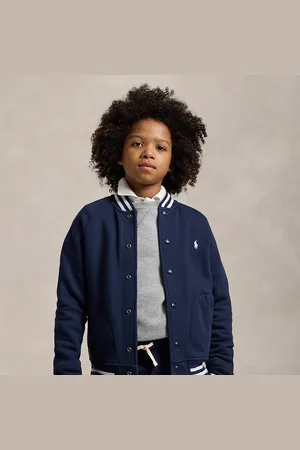 Ralph Lauren Veste de baseball en molleton