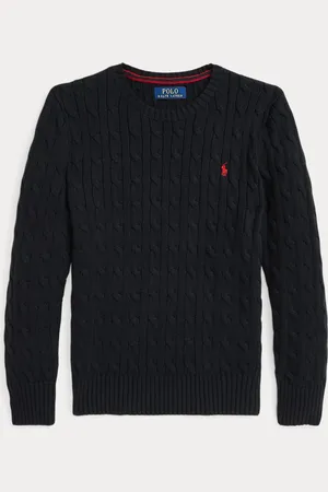 Ralph Lauren Pull en coton torsadé