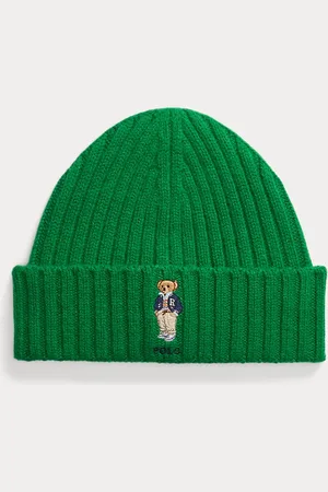 Ralph Lauren Bonnet Polo Bear en laine