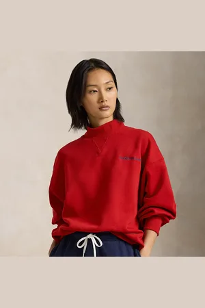 Ralph Lauren Pull col cheminée en molleton à logo