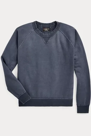 Ralph Lauren Sweat en coton éponge teint en pièce