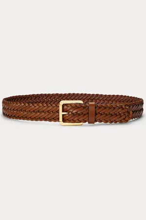 Ralph Lauren Ceinture en vachette tressée