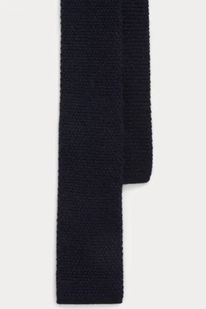 Ralph Lauren Cravate en maille cachemire
