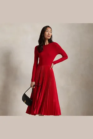 Ralph Lauren Robe à manches longues avec corsage pull