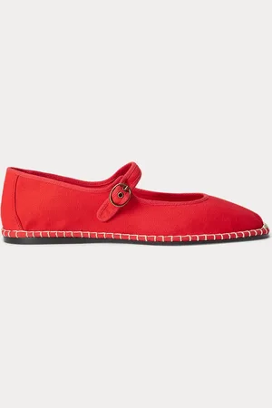 Ralph Lauren Espadrilles Mary Jane en toile