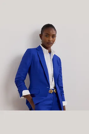 Ralph Lauren Blazer en sergé de lin mélangé