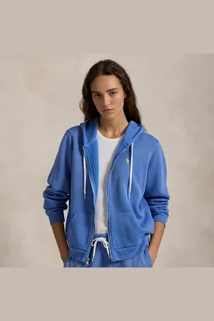 Ralph Lauren Sweat à capuche zippé en sherpa
