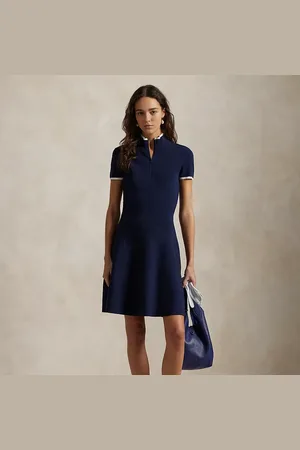 Ralph Lauren Robe patineuse en maille