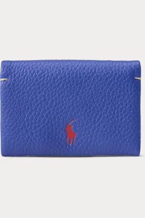 Ralph Lauren Porte-cartes Polo Play pression en cuir