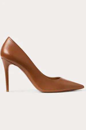 Ralph Lauren Escarpins Tenney cuir de chèvre 9,5 cm