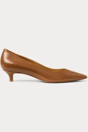 Ralph Lauren Escarpins Tenney cuir de chèvre 3,5 cm