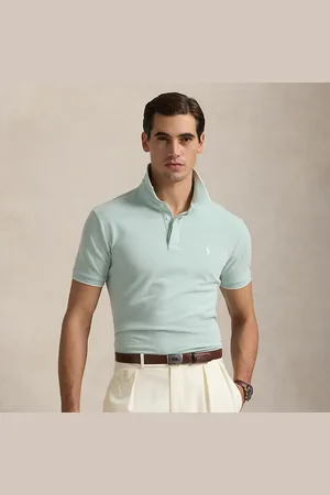 Ralph Lauren Polo ajusté en piqué Oxford stretch
