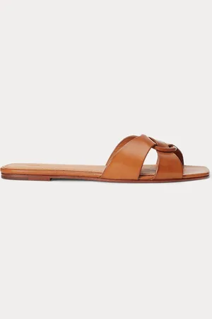 Ralph Lauren Sandales à anneau en O en cuir