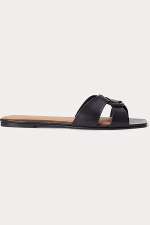 Ralph Lauren Sandales à anneau en O en cuir