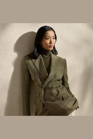 Ralph Lauren Veste Richie prince-de-galles en tweed