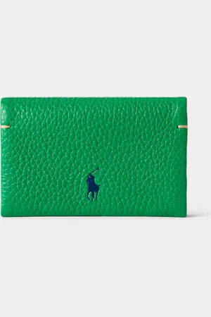 Ralph Lauren Porte-cartes Polo Play pression en cuir