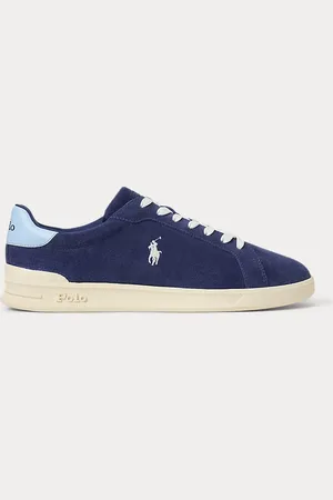 Ralph Lauren Baskets traditionnelles Court II en daim