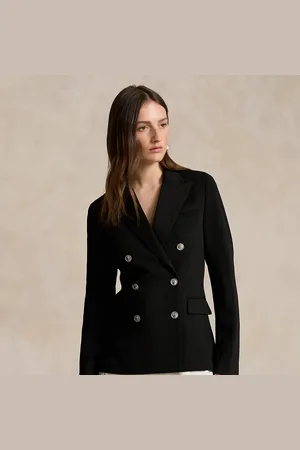 Ralph Lauren Blazer croisé en maille