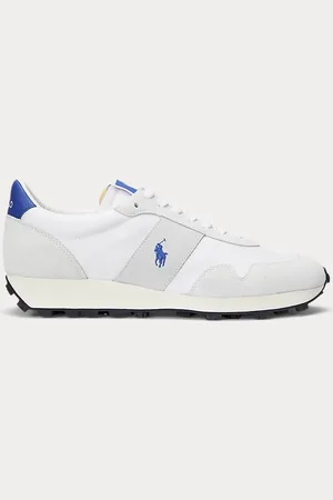 Ralph Lauren Baskets PRL Trail 125 à pans en daim