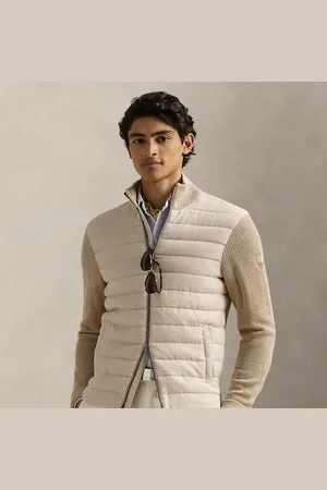 Ralph Lauren Pull entièrement zippé en lin hybride