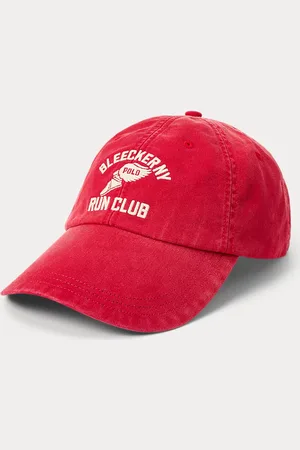 Ralph Lauren Casquette brodée longue visière en sergé