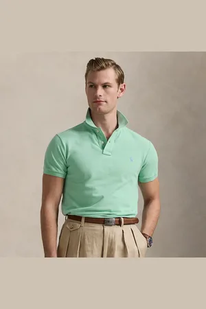 Ralph Lauren Polo en coton piqué Slim Fit