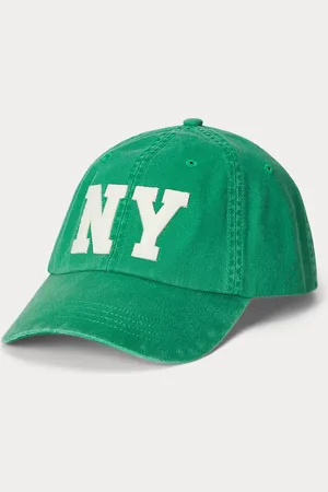 Ralph Lauren Casquette de baseball à patch NY sergé