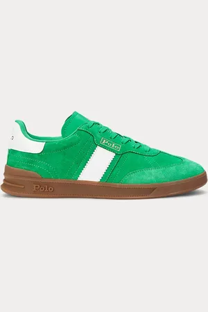 Ralph Lauren Baskets Heritage Aera en daim