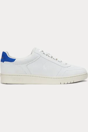 Ralph Lauren Baskets Court en daim
