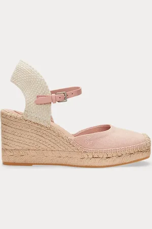 Ralph Lauren Espadrilles Robby en toile et jute