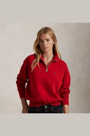 Ralph Lauren Pull demi-zippé en molleton