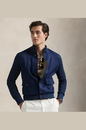 Ralph Lauren Cardigan hybride en lin