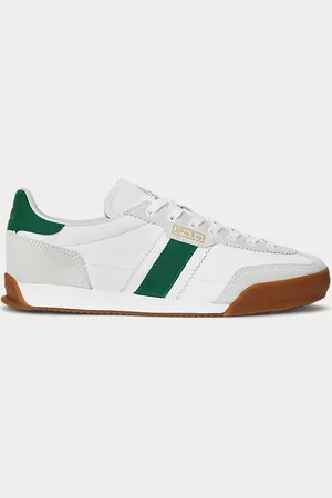 Ralph Lauren Baskets Hester en cuir et daim