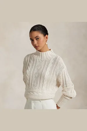 Ralph Lauren Pull col cheminée tricot d