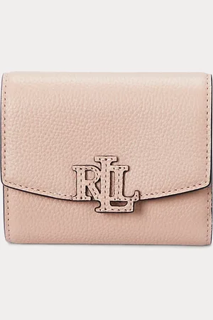 Ralph Lauren Petit portefeuille rabat Cameryn grainé