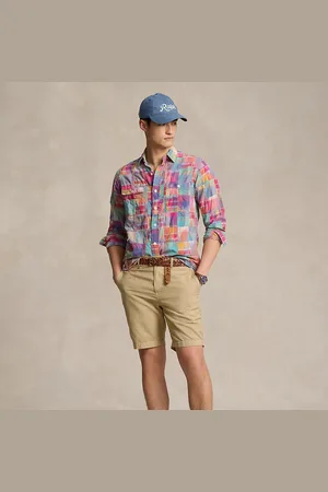 Ralph Lauren Short classique en lin et coton 21,6 cm