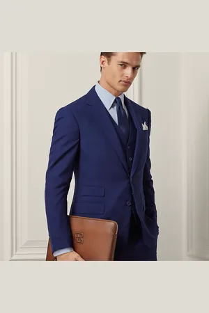 Ralph Lauren Étui tech matelassé en vachette tannée